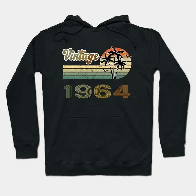 Retro - Vintage since 1964 Hoodie by safoune_omar